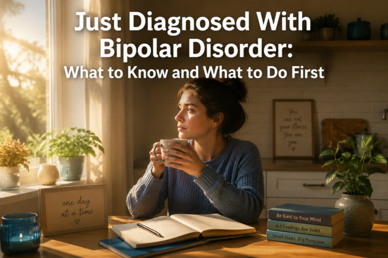 Just Diagnosed With Bipolar Disorder: What to Know and What to Do First