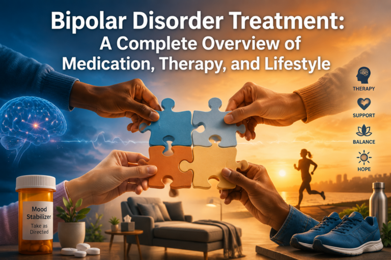 Bipolar Disorder Treatment: A Complete Overview of Medication, Therapy, and Lifestyle