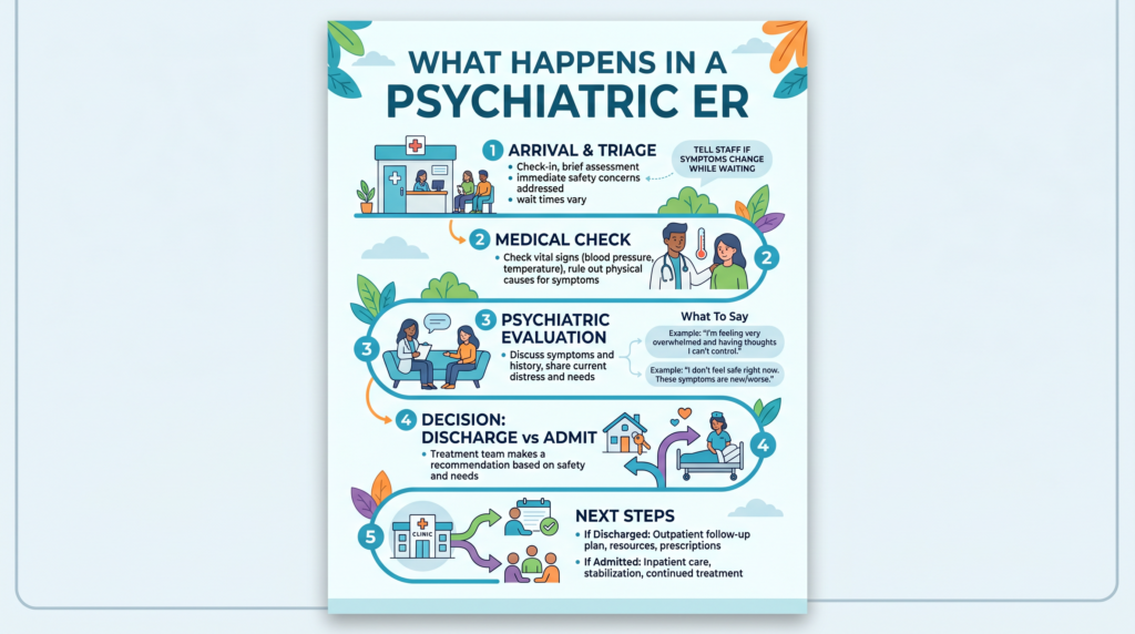 What Happens In A Psychiatric ER