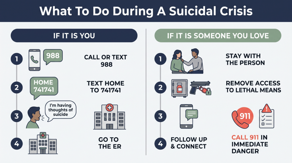 What To Do During A Suicidal Crisis