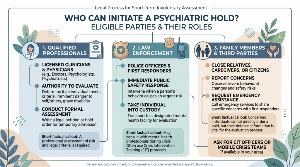 Who Can Initiate A Psychiatric Hold